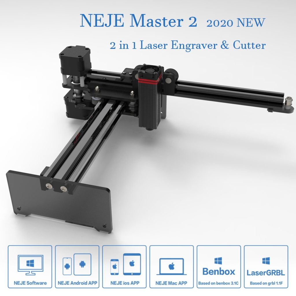 NEJE Master 2S 170 X 170mm Bluetooth Laser Engraver - Neje