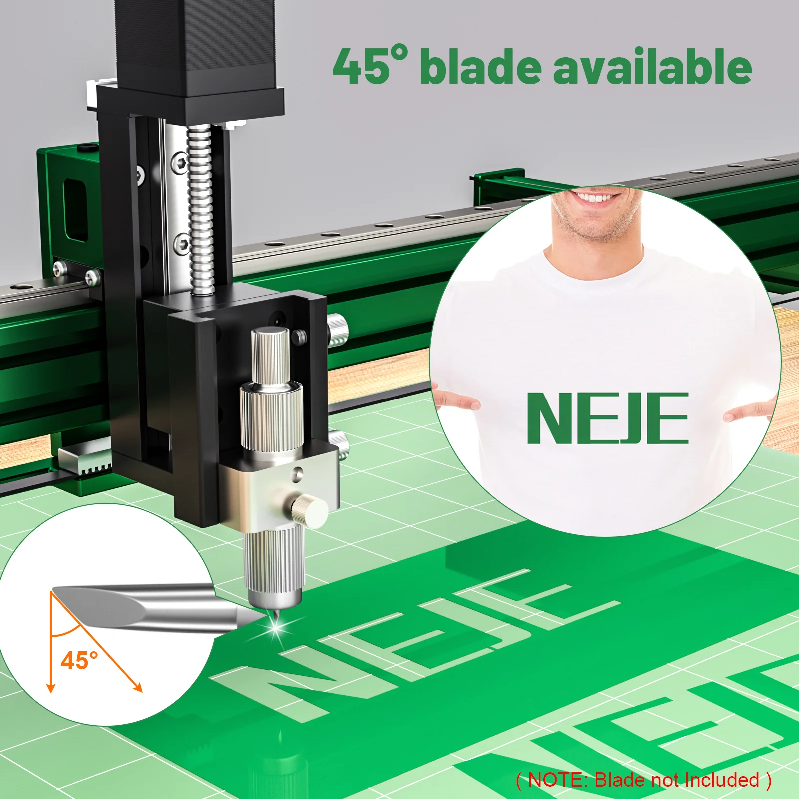  NEJE MAX 4 DIODE 4-AXIS LASER ENGRAVER / CUTTER